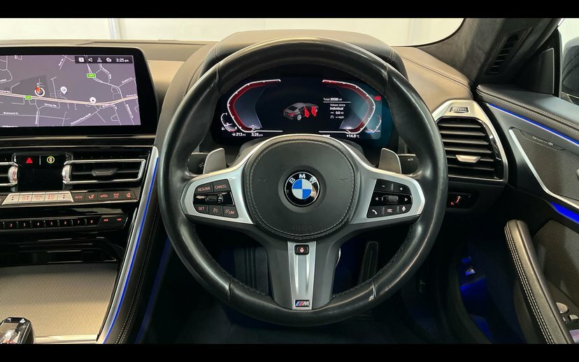 BMW 8 Series Gran Coupe 840I M Sport Gran Coupe BK72NKX Black #5
