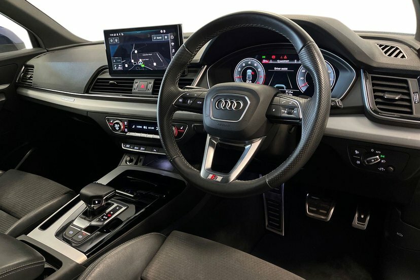 Audi Q5 2.0 Tfsi 45 S Line Sportback S Tronic Q YE22UFH Blue #6