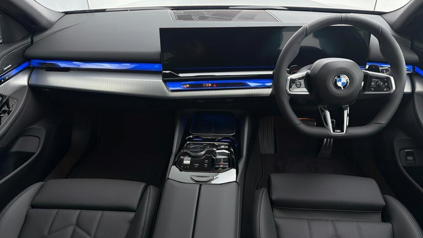 BMW 5 Series 520I M Sport Pro Touring FY26WVV Blue #4