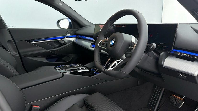 BMW 5 Series 520I M Sport Pro Touring FY26WVV Blue #6