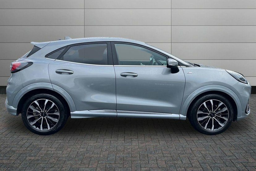 Ford Puma 1.0T Ecoboost Mhev St-line Vignale Suv FY23WGP Silver #4