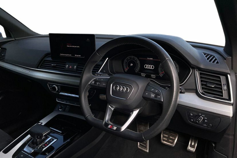 Audi Q5 2.0 Tfsi 45 S Line Suv S Tronic Quattro LP72NCE Blue #6