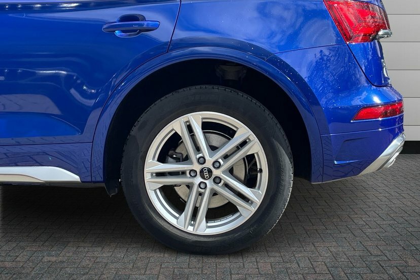 Audi Q5 2.0 Tfsi 45 S Line Suv S Tronic Quattro LP72NCE Blue #5