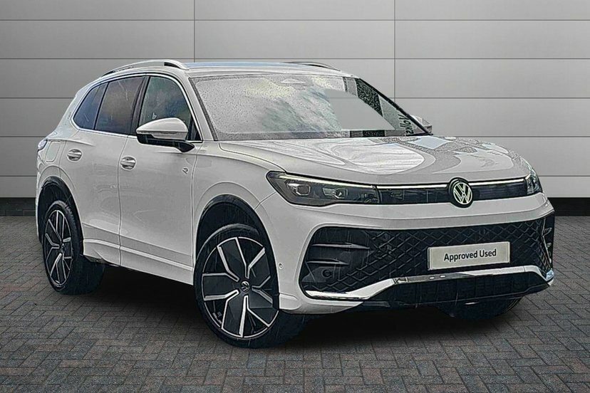 Volkswagen Tiguan 1.5 Etsi Mhev R-line Suv Hybrid Dsg 15 White