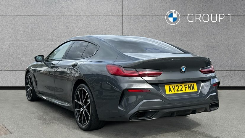 BMW 8 Series Gran Coupe 840I Gran Coupe AY22FNW Grey #2