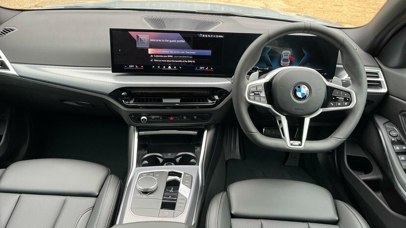 BMW 3 Series 320I M Sport Saloon AF26VYE Grey #4