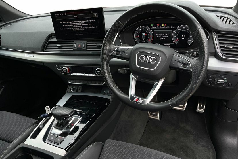 Audi Q5 2.0 Tfsi 45 S Line Suv S Tronic Quattro WU23NPJ Blue #6