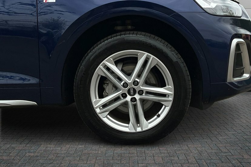 Audi Q5 2.0 Tfsi 45 S Line Suv S Tronic Quattro WU23NPJ Blue #5