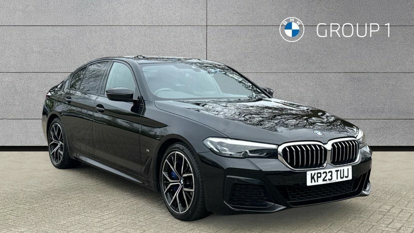 BMW 5 Series 530D Xdrive M Sport Saloon Black