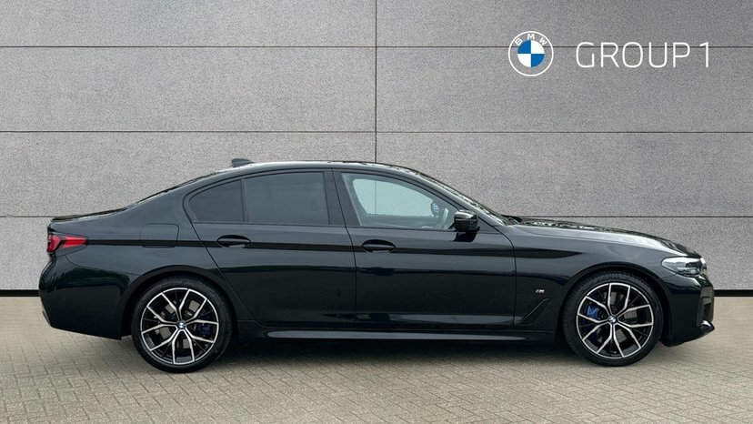 BMW 5 Series 530D Xdrive M Sport Saloon KP23TUJ Black #3