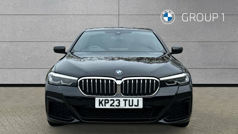 BMW 5 Series 530D Xdrive M Sport Saloon KP23TUJ Black #4