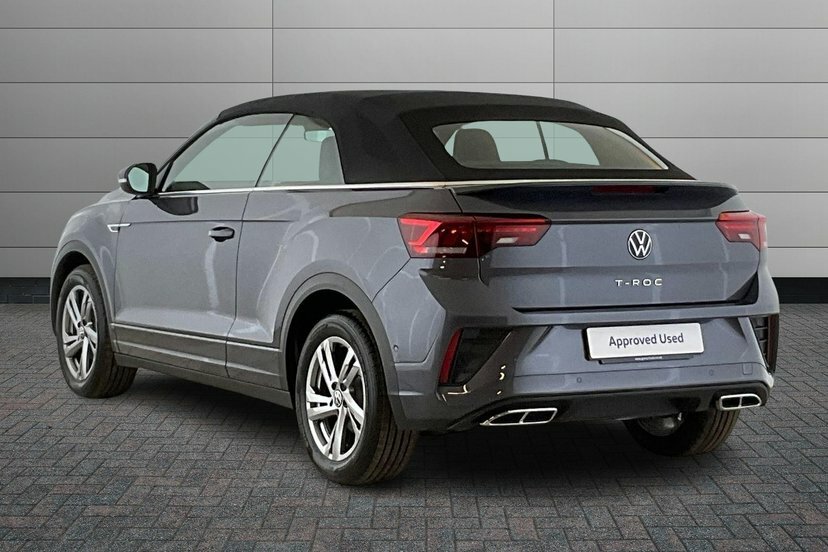 Volkswagen T-Roc 1.5 Tsi R-line Convertible Dsg 2Wd 150 AO26UKC Grey #3