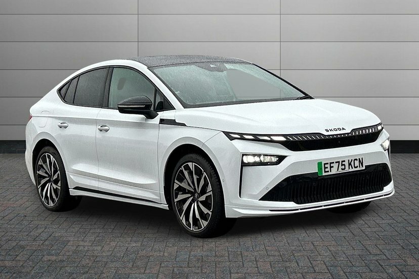 Skoda ENYAQ 82Kwh 85X Sportline Coupe 4Wd 2 White