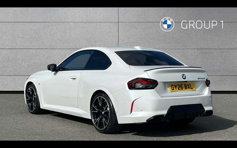 BMW 2 Series Gran Coupe M240i Xdrive Coupe White #2