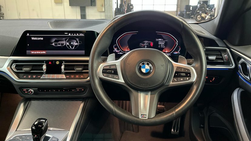 BMW 4 Series Gran Coupe 420I M Sport Coupe Black #5