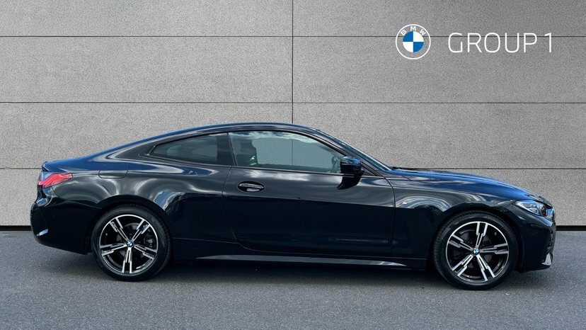 BMW 4 Series Gran Coupe 420I M Sport Coupe Black #3