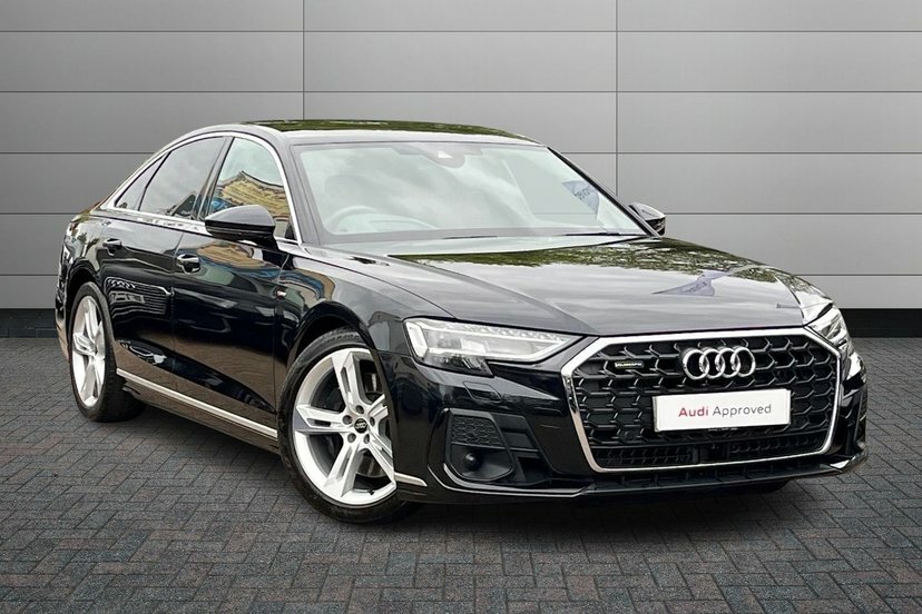 Audi A8 3.0 Tfsi V6 55 S Line Saloon Tiptronic Black