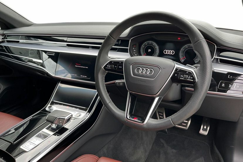 Audi A8 3.0 Tfsi V6 55 S Line Saloon Tiptronic Black #6