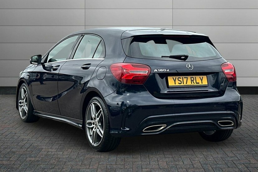 Mercedes-Benz A Class 1.5 A180d Amg Line Premium Hatchback Black #2
