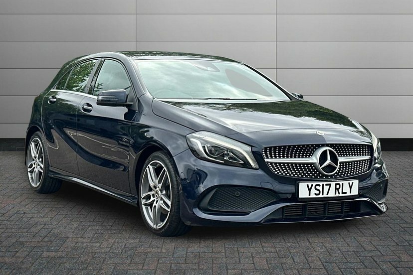Mercedes-Benz A Class 1.5 A180d Amg Line Premium Hatchback Black