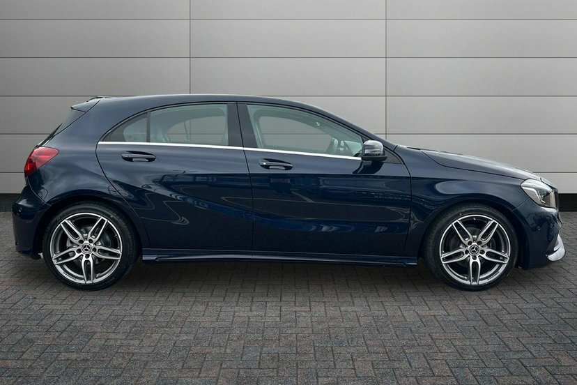 Mercedes-Benz A Class 1.5 A180d Amg Line Premium Hatchback Black #3