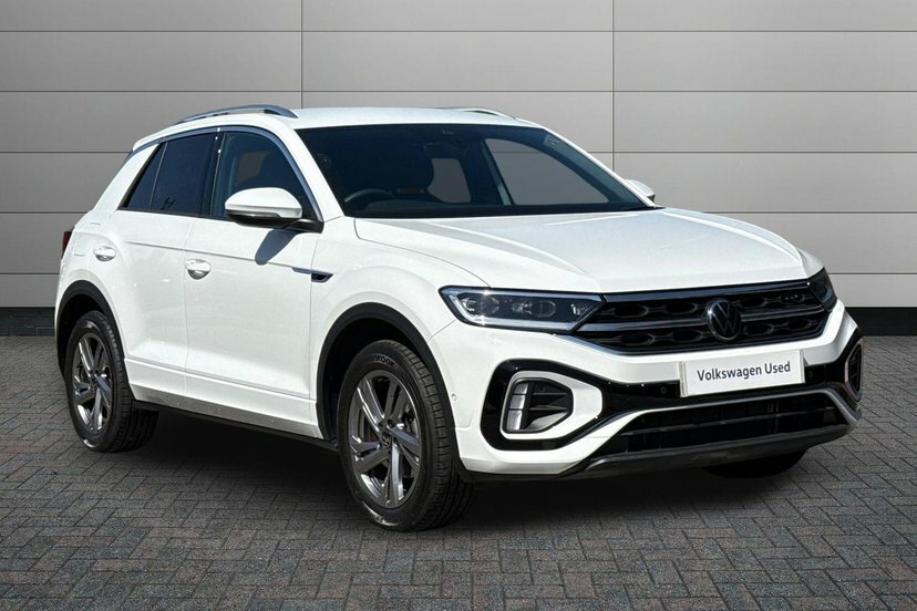 Volkswagen T-Roc 1.5 Tsi R-line Suv 150 Ps GK25DJJ White