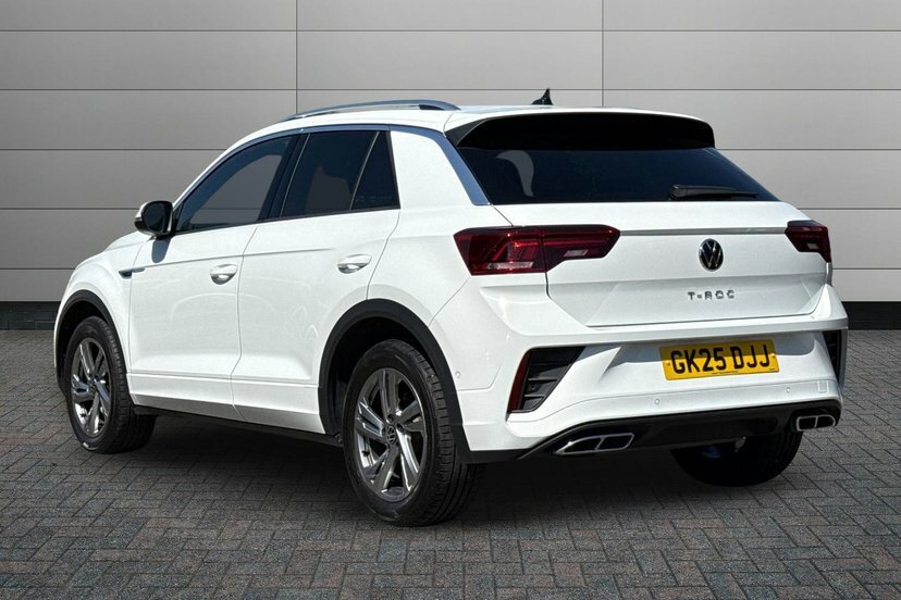 Volkswagen T-Roc 1.5 Tsi R-line Suv 150 Ps GK25DJJ White #3