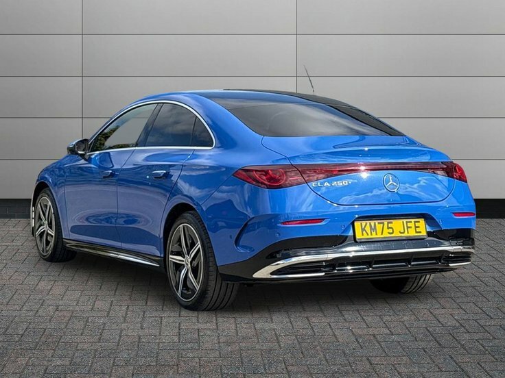 Mercedes-Benz CLA Class Cla250 85Kwh Amg Line Edition Saloon KM75JFE Blue #4