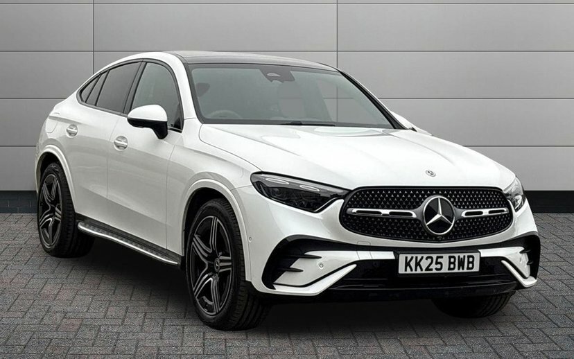 Mercedes-Benz GLC Class 2.0 Glc220dh Mhev Amg Line Premium Coupe Die White