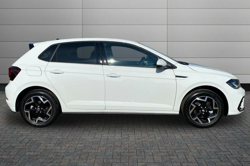 Volkswagen Polo 1.0 Tsi R-line Hatchback Dsg 115 Ps DV26OOD White #4