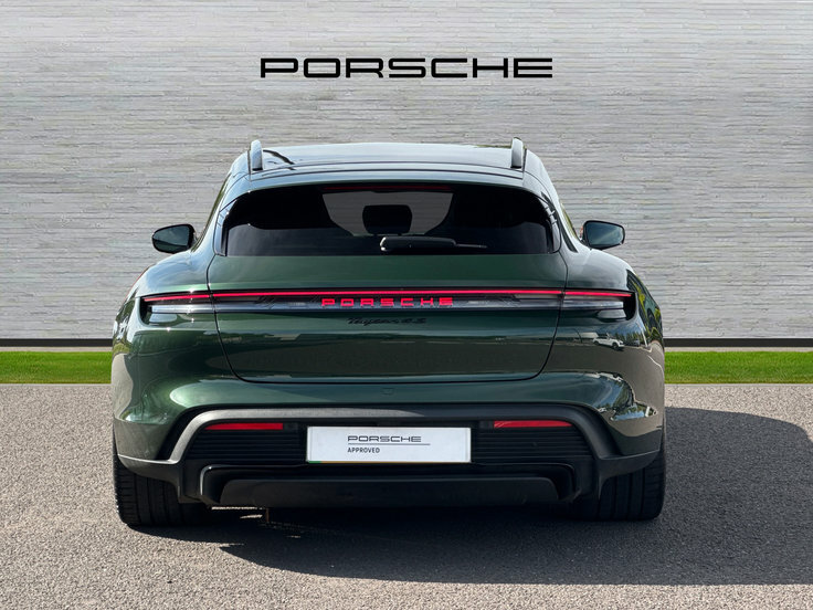 Porsche Taycan Performance Plus 105Kwh Black Edition 4S Sport Tur HY26YGC Green #4