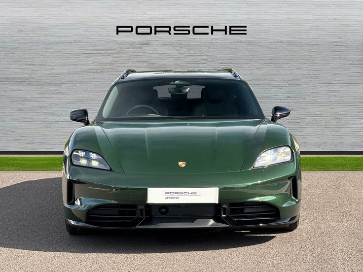 Porsche Taycan Performance Plus 105Kwh Black Edition 4S Sport Tur HY26YGC Green #5