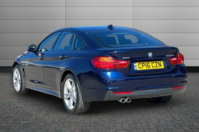 BMW 4 Series Gran Coupe 3.0 435D M Sport Hatchback Xdrive CP16CZN Blue #3