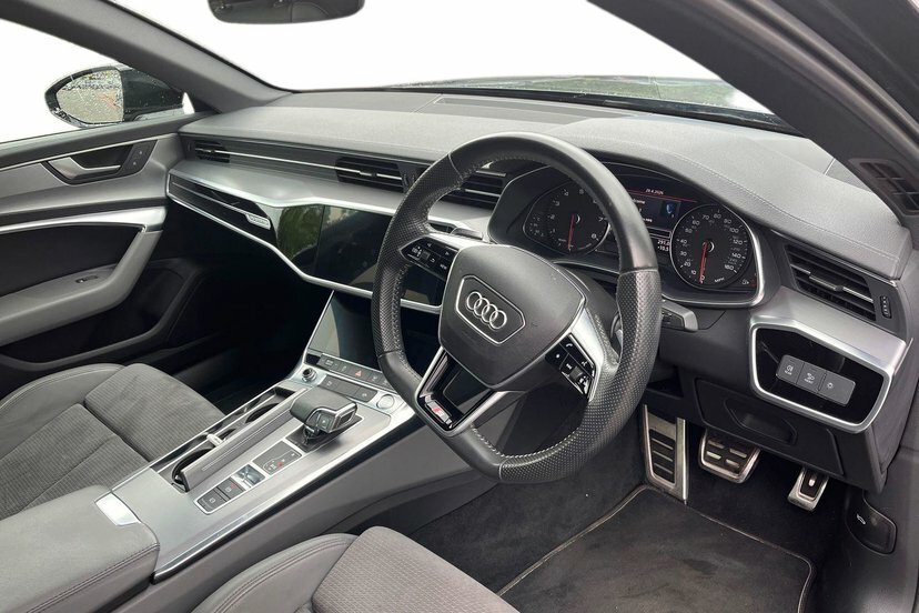 Audi A6 Saloon 2.0 Tfsi 45 Black Edition Saloon S Tron Grey #6