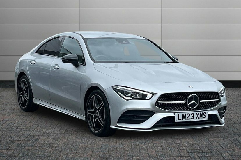 Mercedes-Benz CLA Class 1.3 Cla180h Mhev Amg Line Premium Coupe Petr Silver