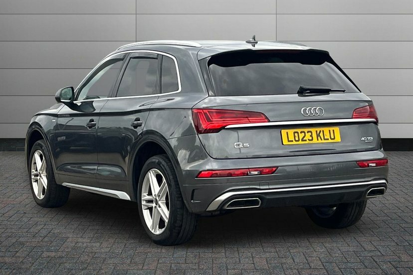 Audi Q5 2.0 Tdi 40 S Line Suv S Tronic Quattro LO23KLU Grey #3