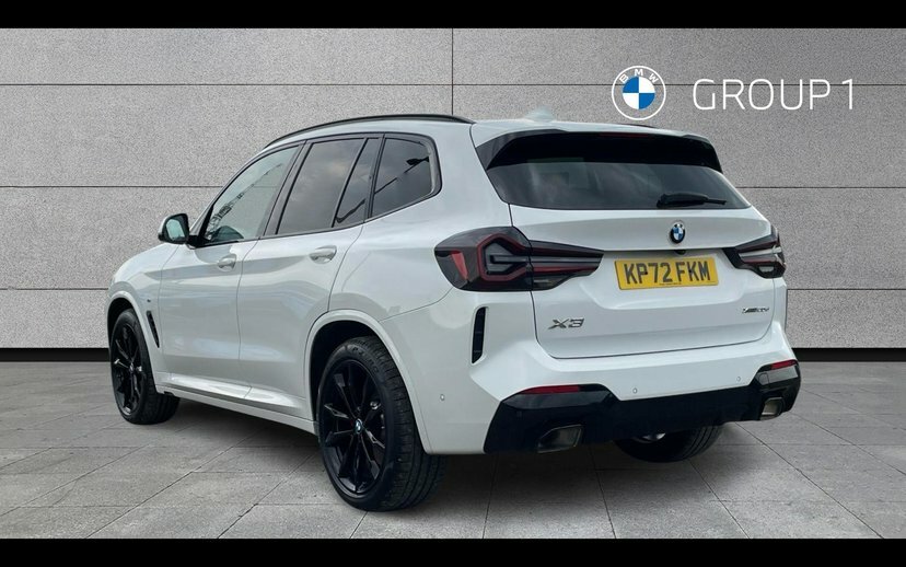 BMW X3 X3 Xdrive20d M Sport KP72FKM White #2