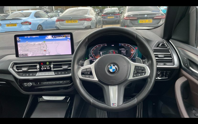 BMW X3 X3 Xdrive20d M Sport KP72FKM White #5