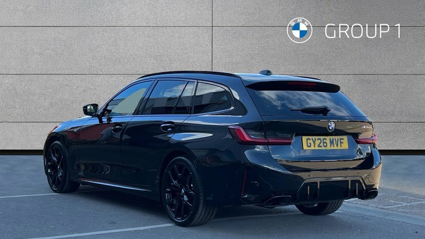 BMW 3 Series M340i Xdrive Touring GY26MVF Black #2