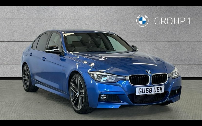 BMW 3 Series 320D M Sport Shadow Edition Saloon Blue
