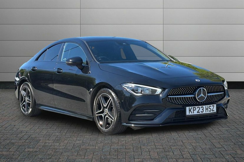 Mercedes-Benz CLA Class Cla200 Amg Line Executive Coupe Black
