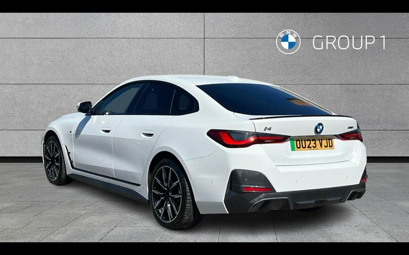 BMW i4 I4 Edrive40 M Sport OU23VJD White #2