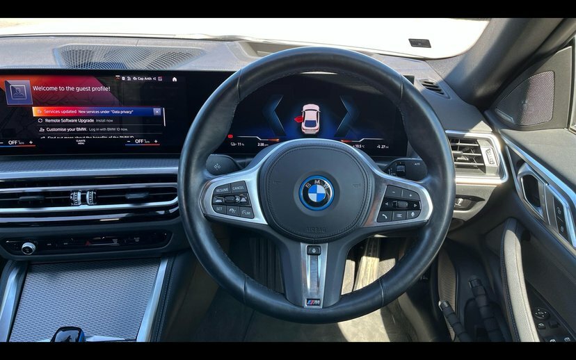 BMW i4 I4 Edrive40 M Sport OU23VJD White #5
