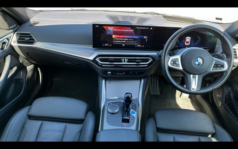 BMW i4 I4 Edrive40 M Sport OU23VJD White #4
