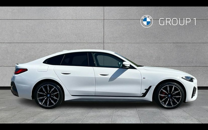 BMW i4 I4 Edrive40 M Sport OU23VJD White #3
