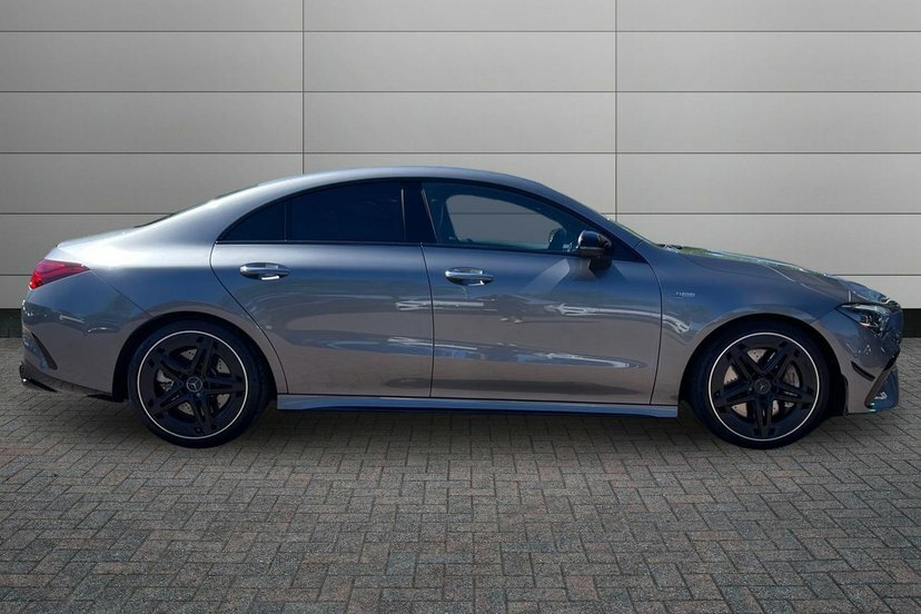 Mercedes-Benz CLA Class Cla35h Amg Premium Plus Coupe 4Matic Grey #3