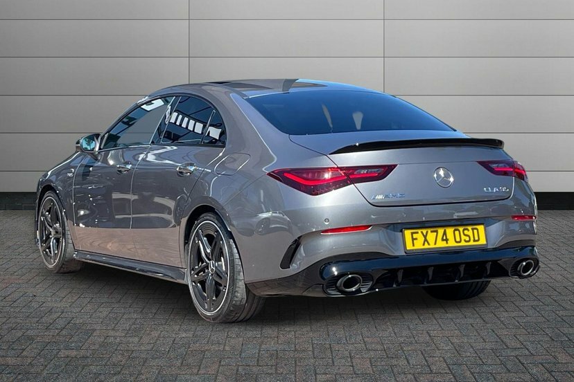 Mercedes-Benz CLA Class Cla35h Amg Premium Plus Coupe 4Matic Grey #2
