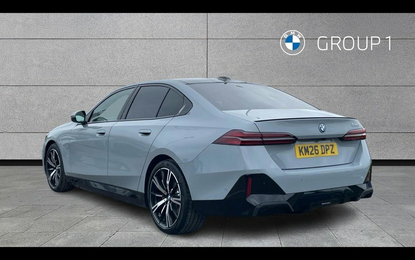 BMW 5 Series 530E M Sport Pro Saloon KM26DPZ Grey #2