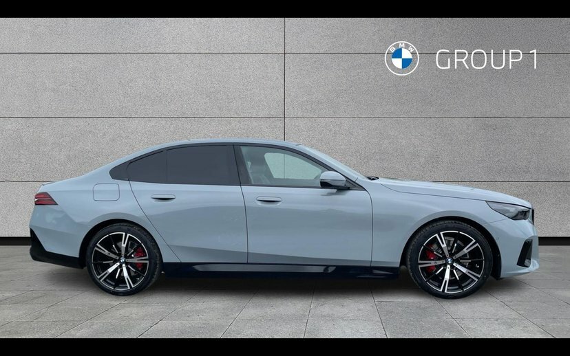 BMW 5 Series 530E M Sport Pro Saloon KM26DPZ Grey #3