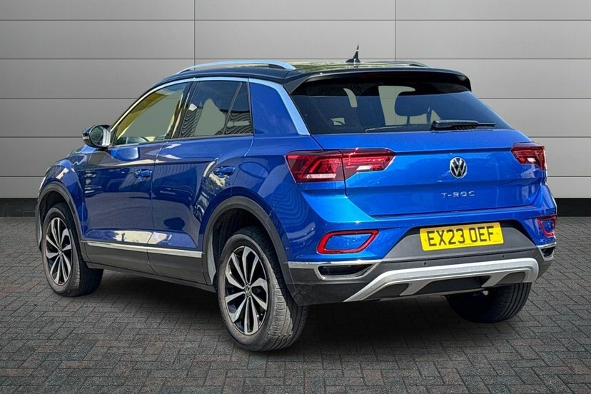 Volkswagen T-Roc 1.5 Tsi Style Suv Dsg 150 Ps EX23OEF Blue #3